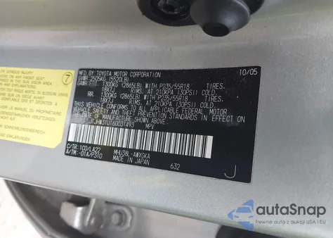 2006 Lexus Rx 400H from USA, damaged, VIN JTJHW31U160031493